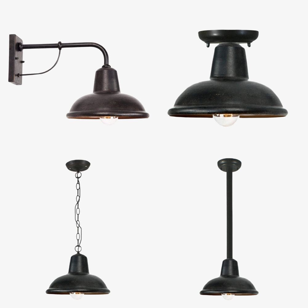Exterior Flush & Semi Flush Urban Exterior Under Eave Light