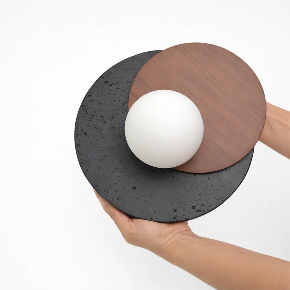Interior Wall Light / Sconce Vanta Lava Stone Wall Light