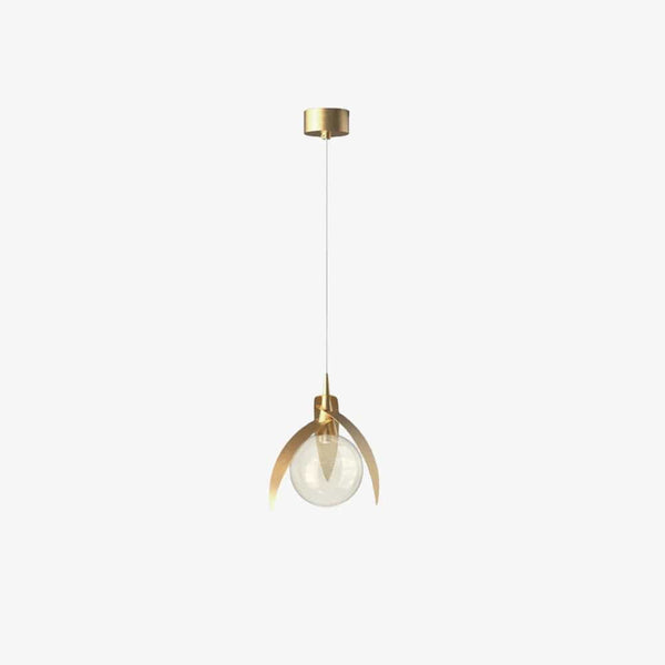 Vegetal Sconce in Amber