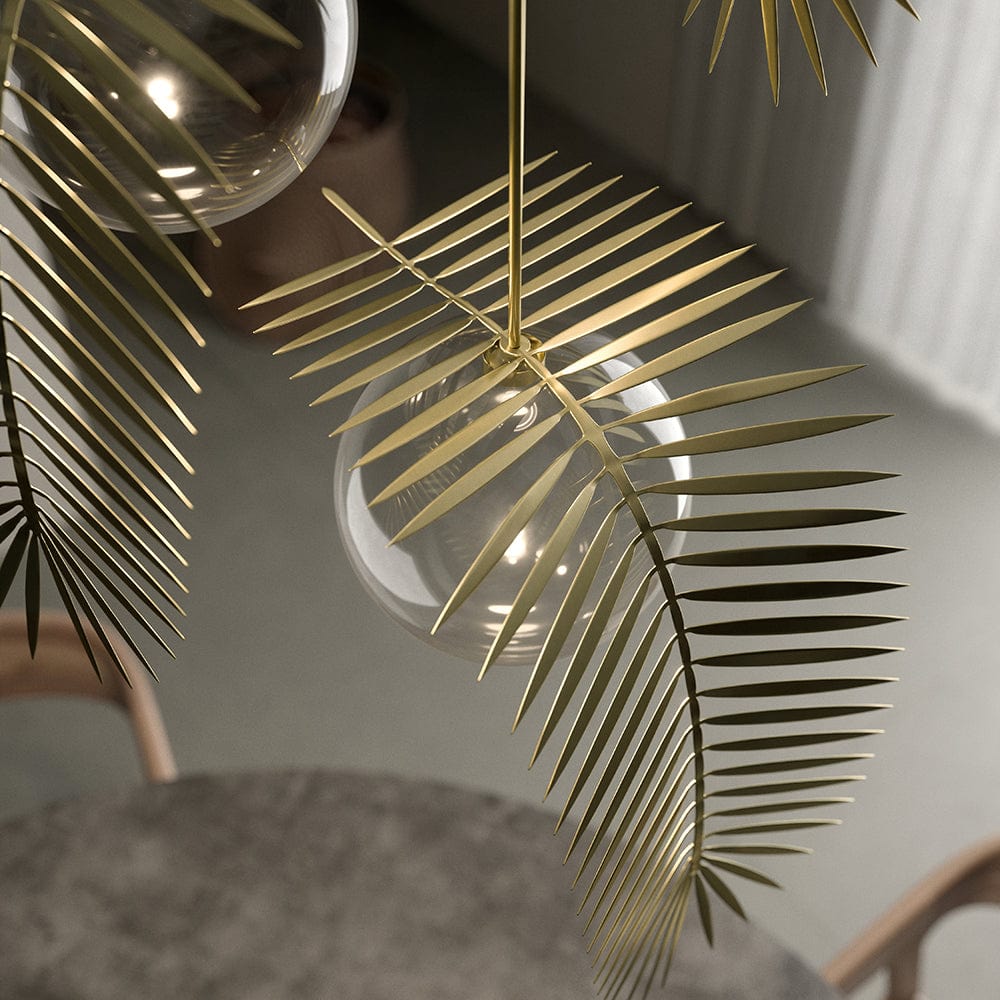 Interior Pendant Vegetal Palma Pendant