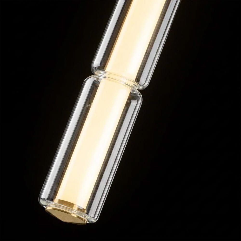 Linear Pendant Vento Glass Linear Pendant Light