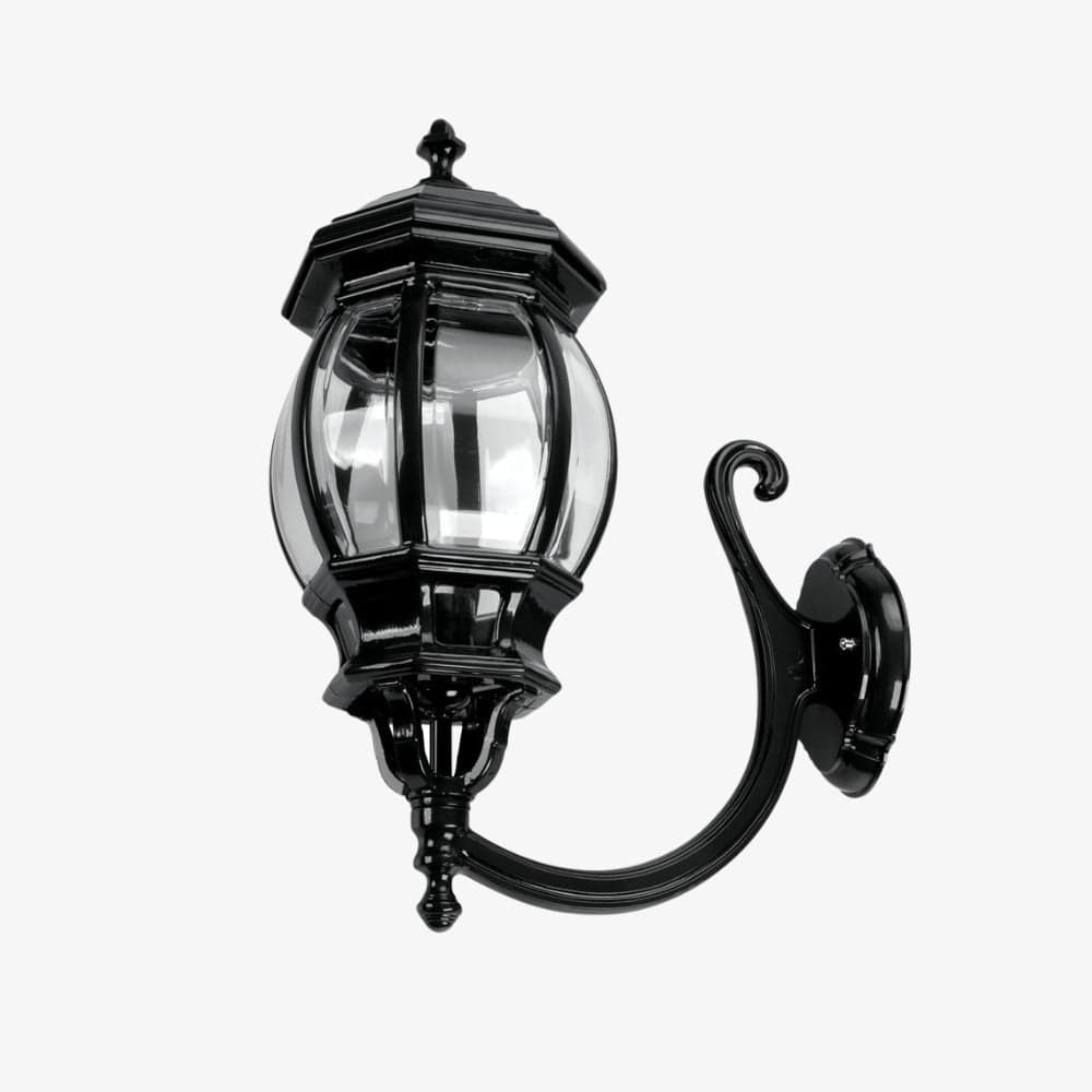 Exterior Wall Light Vienna Large Curved Up Wall Bracket