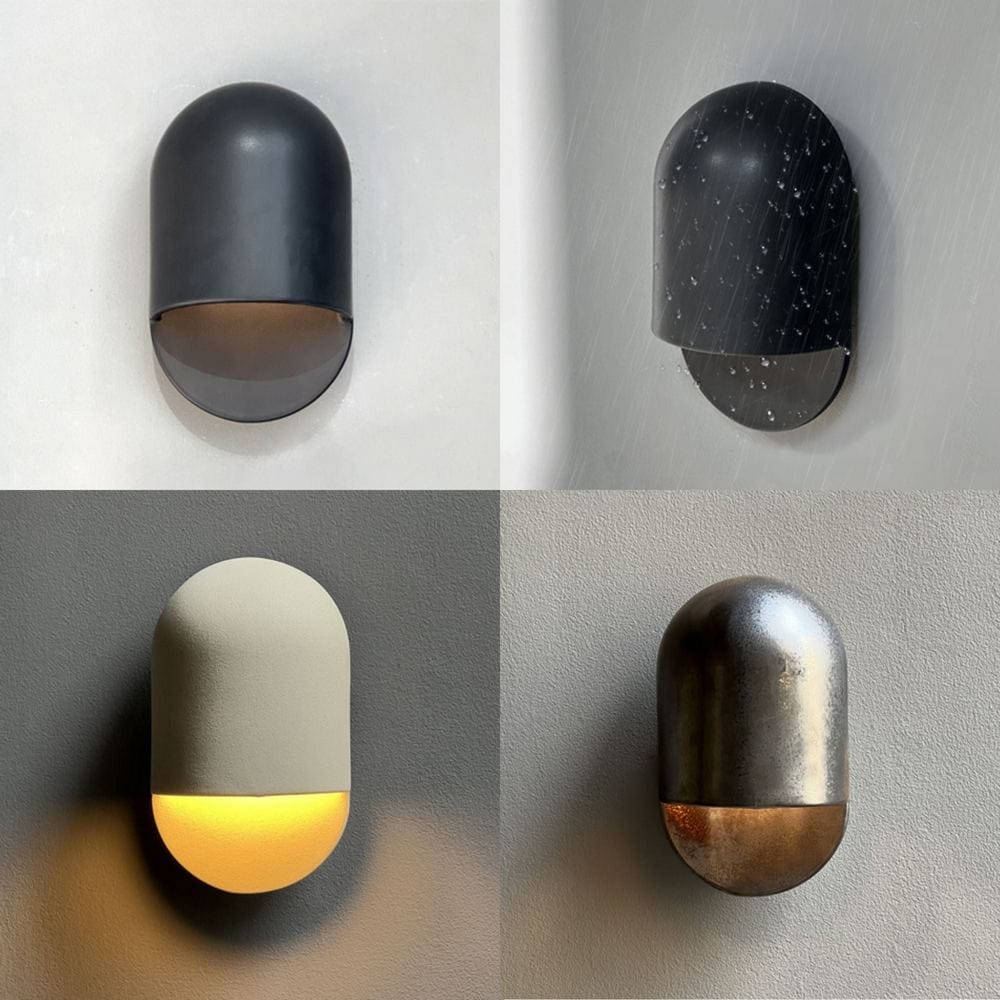 Exterior Wall Light Vion Ceramic Outdoor Wall Light