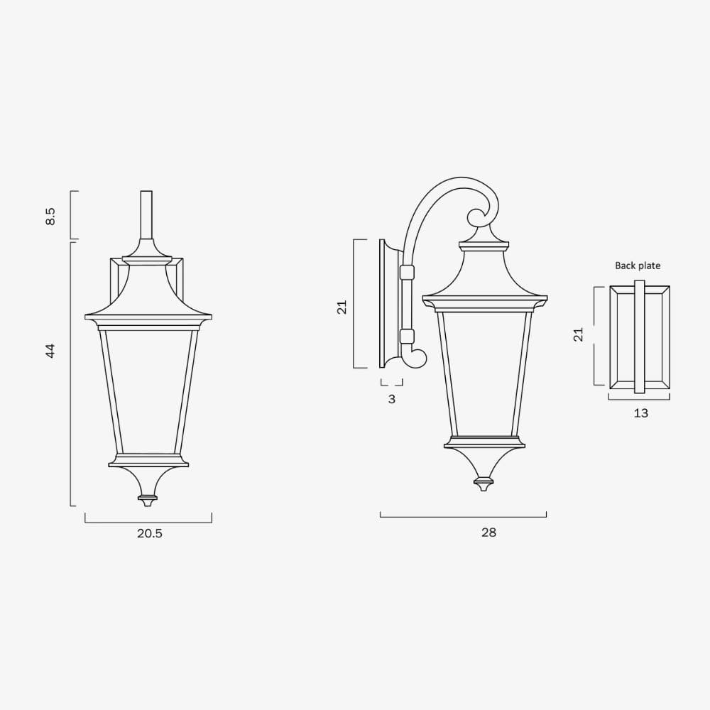 Exterior Wall Light Westin Exterior Wall Light