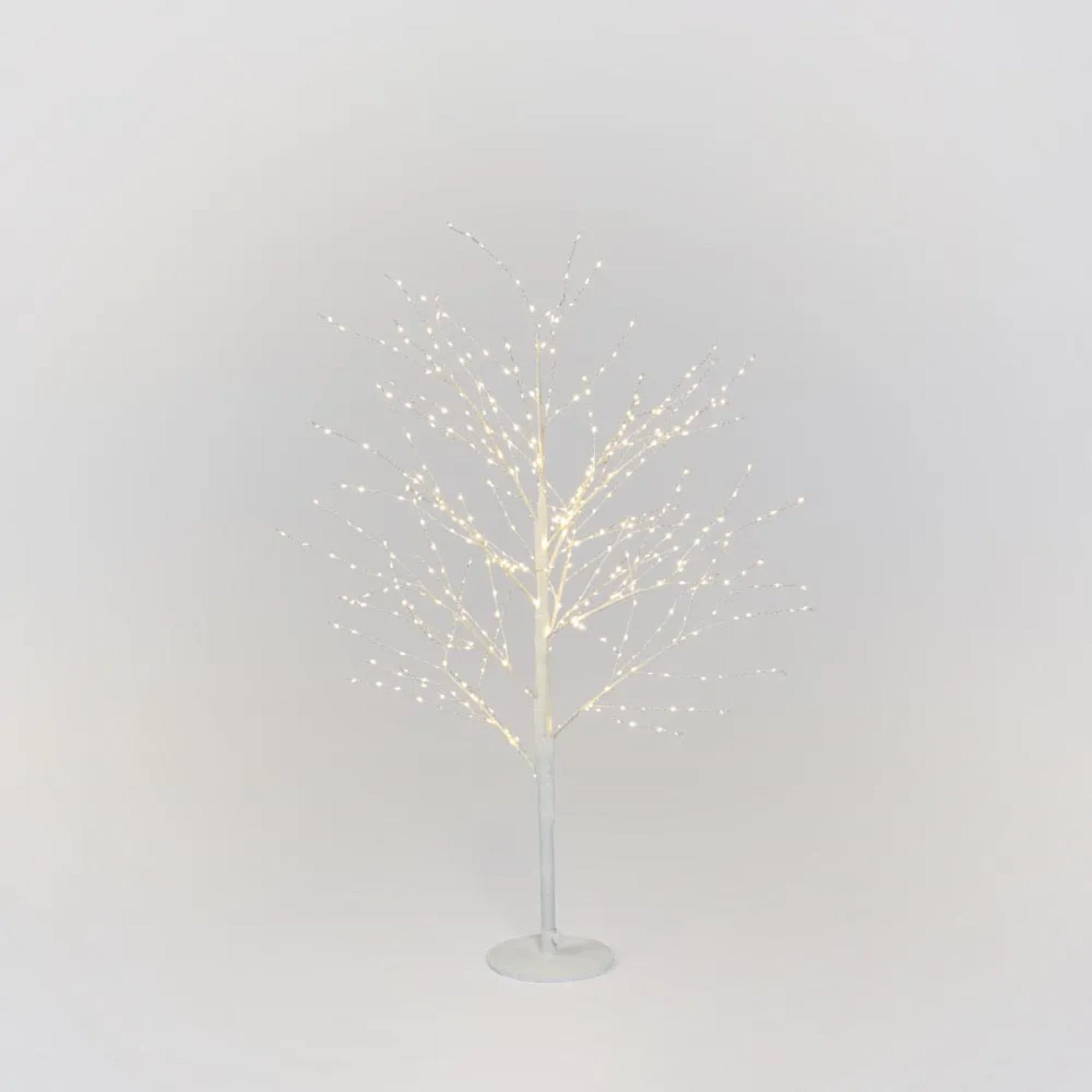 Light Up Tree White Forest Small 120cm Light Up Tree