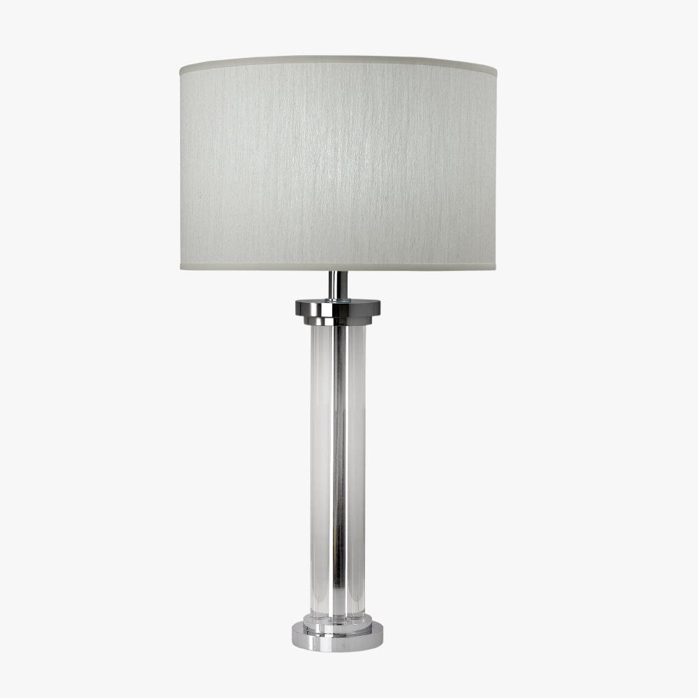 Table Lamps Acrylic Cylinder Shaped Table Lamp