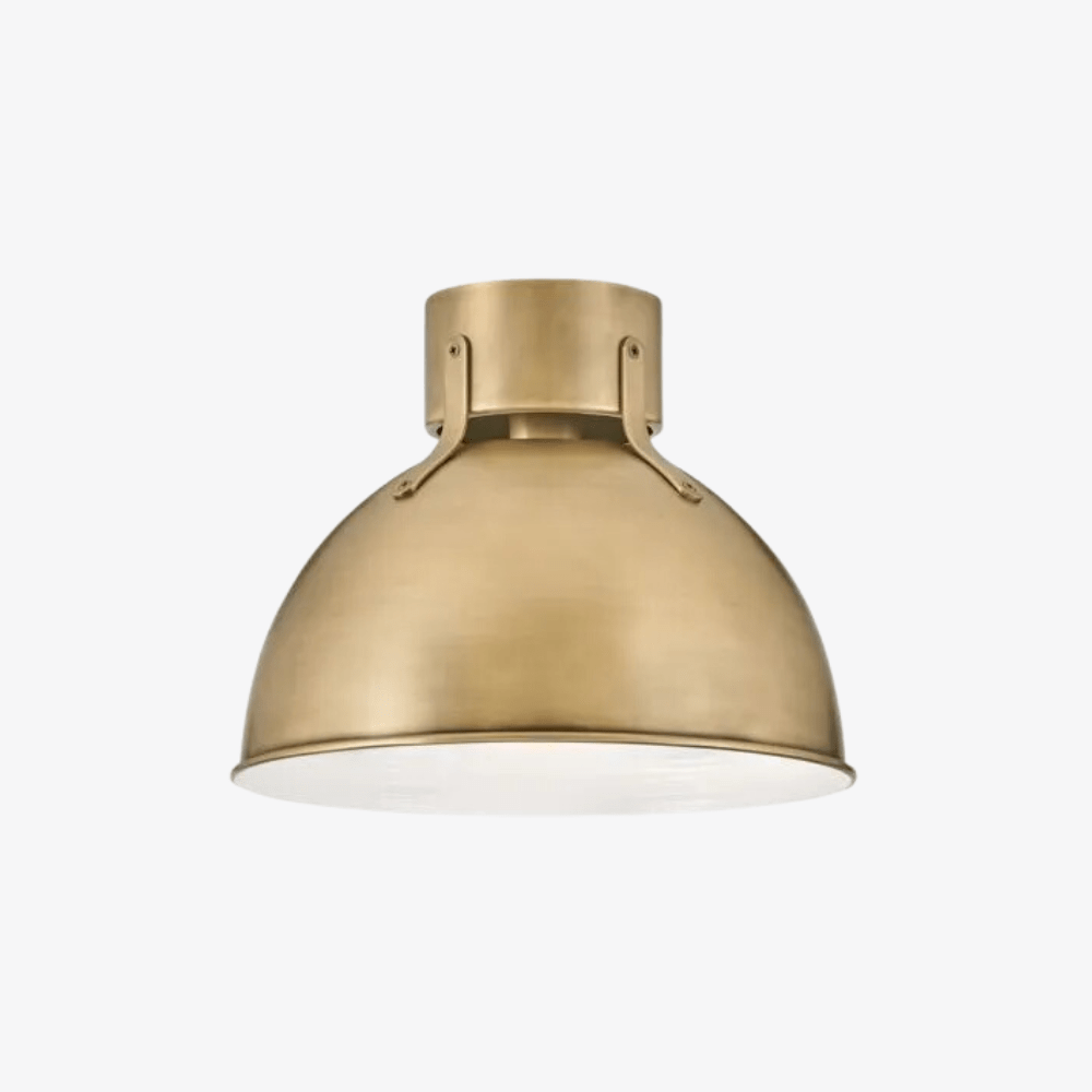 Interior Flush & Semi Flush / Argo Small Flush Mount in Heritage Brass