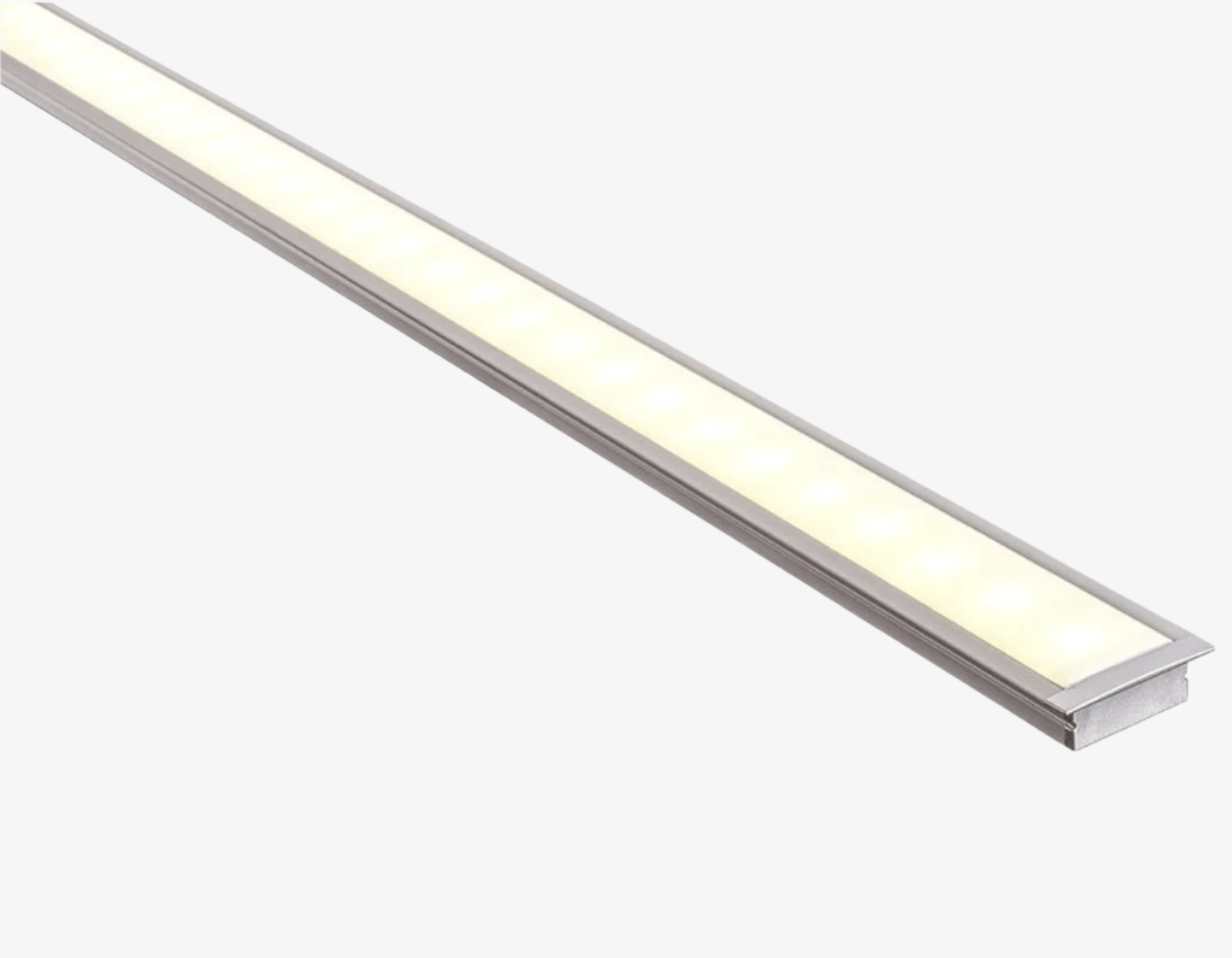 Profiles Recessed Profile - Shallow Square Winged - HV9695-2810 lighting shops lighting stores LED lights lighting designer