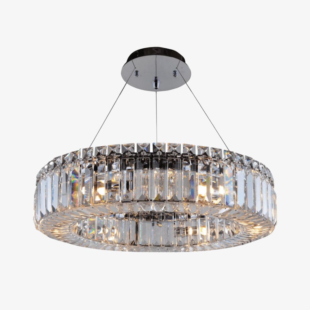 Chandelier Rondelle Round Pendant