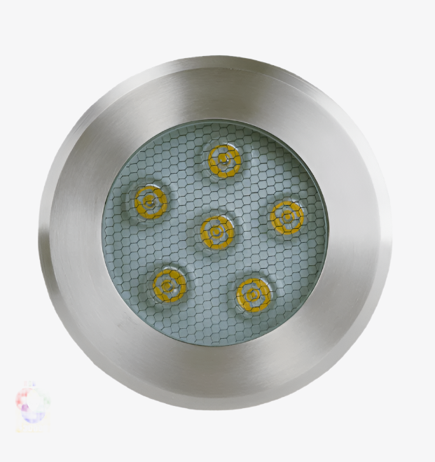 Inground SPLIT 5W RGBW LED Inground Uplighter