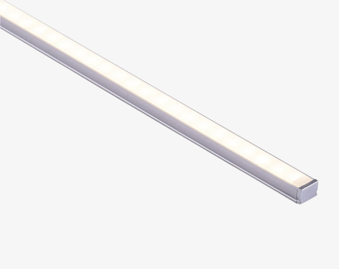 Profiles Surface Mounted Profile - Shallow Square - HV9693-1007 lighting shops lighting stores LED lights lighting designer