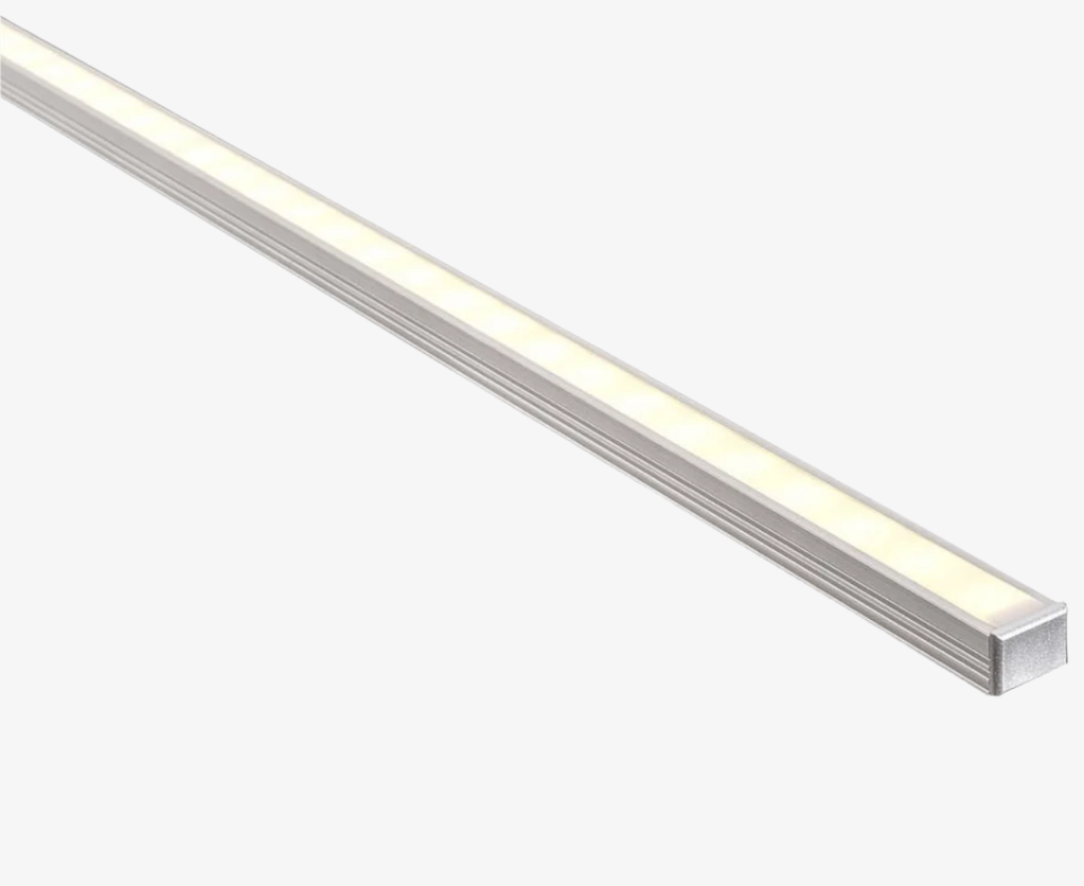 Profiles Surface Mounted Profile - Shallow Square - HV9693-1612 lighting shops lighting stores LED lights lighting designer