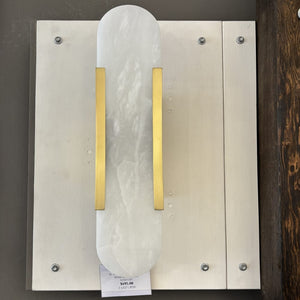 Interior Wall Light / Sconce 5th Avenue Alabaster Wall Sconce