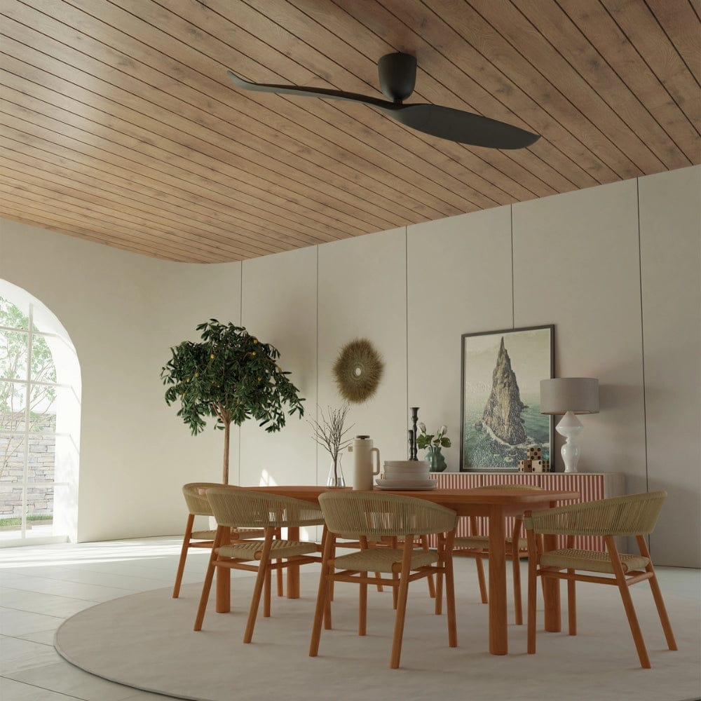 Without Light AE2+ Ceiling Fan Black