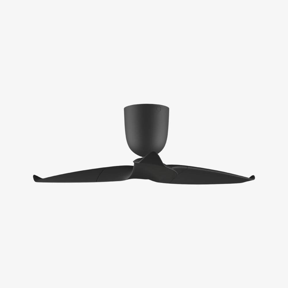 Without Light AE3+ Ceiling Fan Black