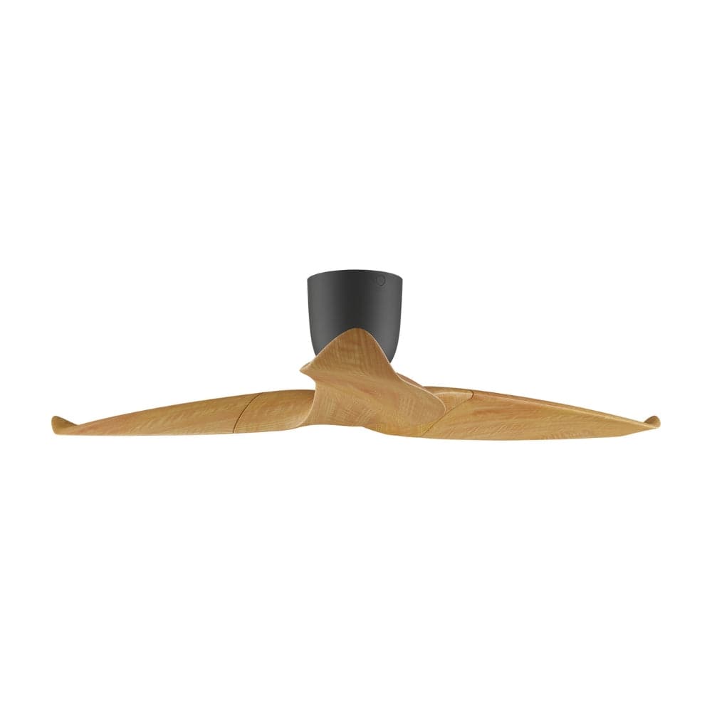 Without Light AE3+ Ceiling Fan Light Woodgrain and Black