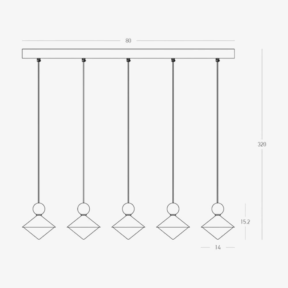 Linear Pendant Aegea Linear Pendant