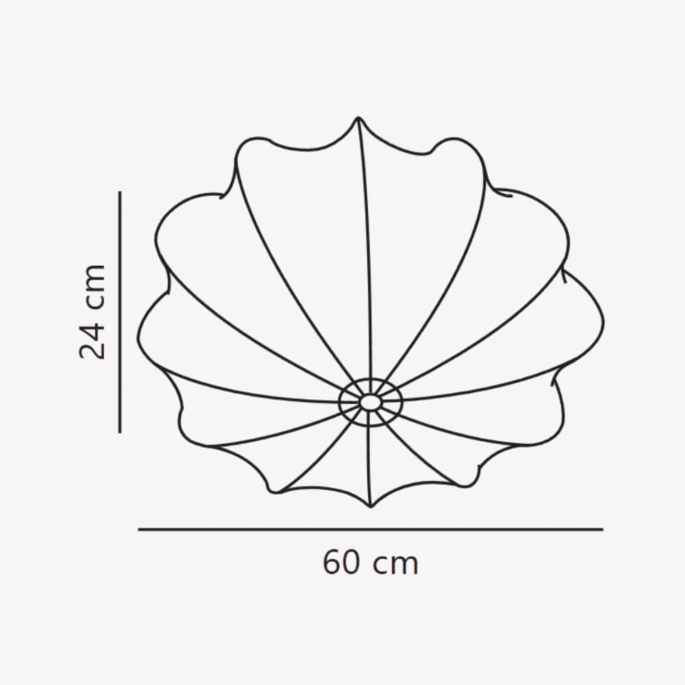 Interior Flush & Semi Flush Aeron 60 Ceiling Light
