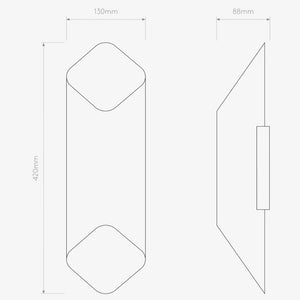 Interior Wall Light / Sconce Ako 420 Wall Light