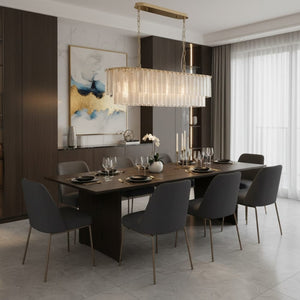 Linear Pendant Alara Linear Chandelier