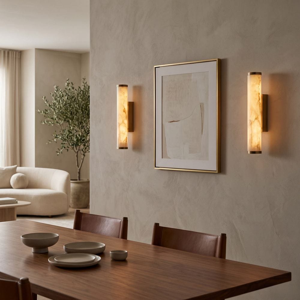 Interior Wall Light / Sconce Alba Kari Ice Jade Indoor Wall Light