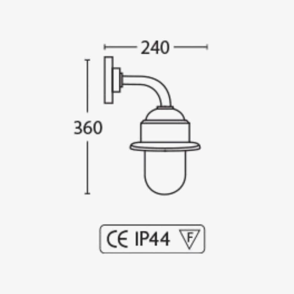 Exterior Wall Light Albany Wall Light