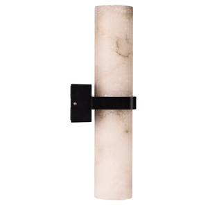 Exterior Wall Light Albast Up & Down Wall Light with Alabaster Glass
