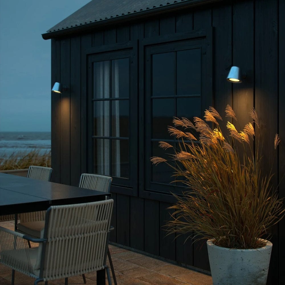 Exterior Wall Light Aleria Galvanised Wall Light