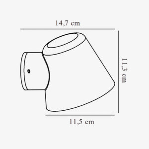 Exterior Wall Light Aleria Galvanised Wall Light