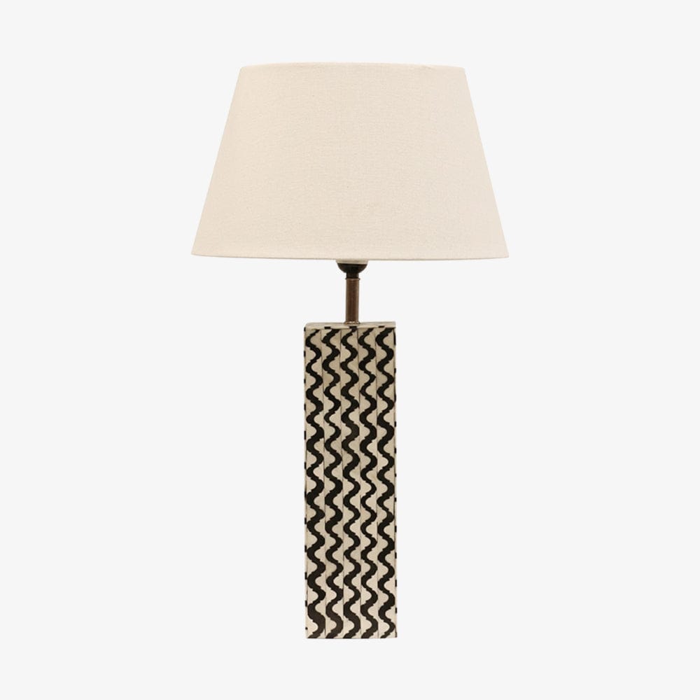 Table Lamps Algiers Bone & Brass Lamp Base