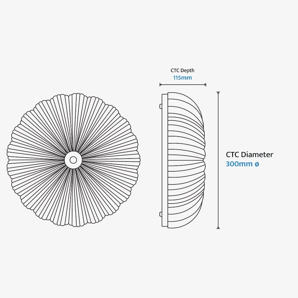 Interior Flush & Semi Flush Allure Ceiling Light