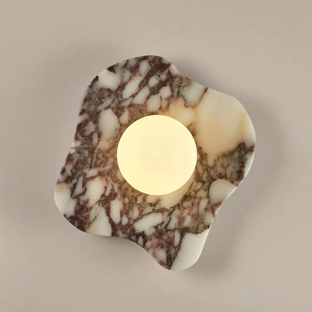 Interior Wall Light / Sconce Alora Bulgari Marble Wall Sconce