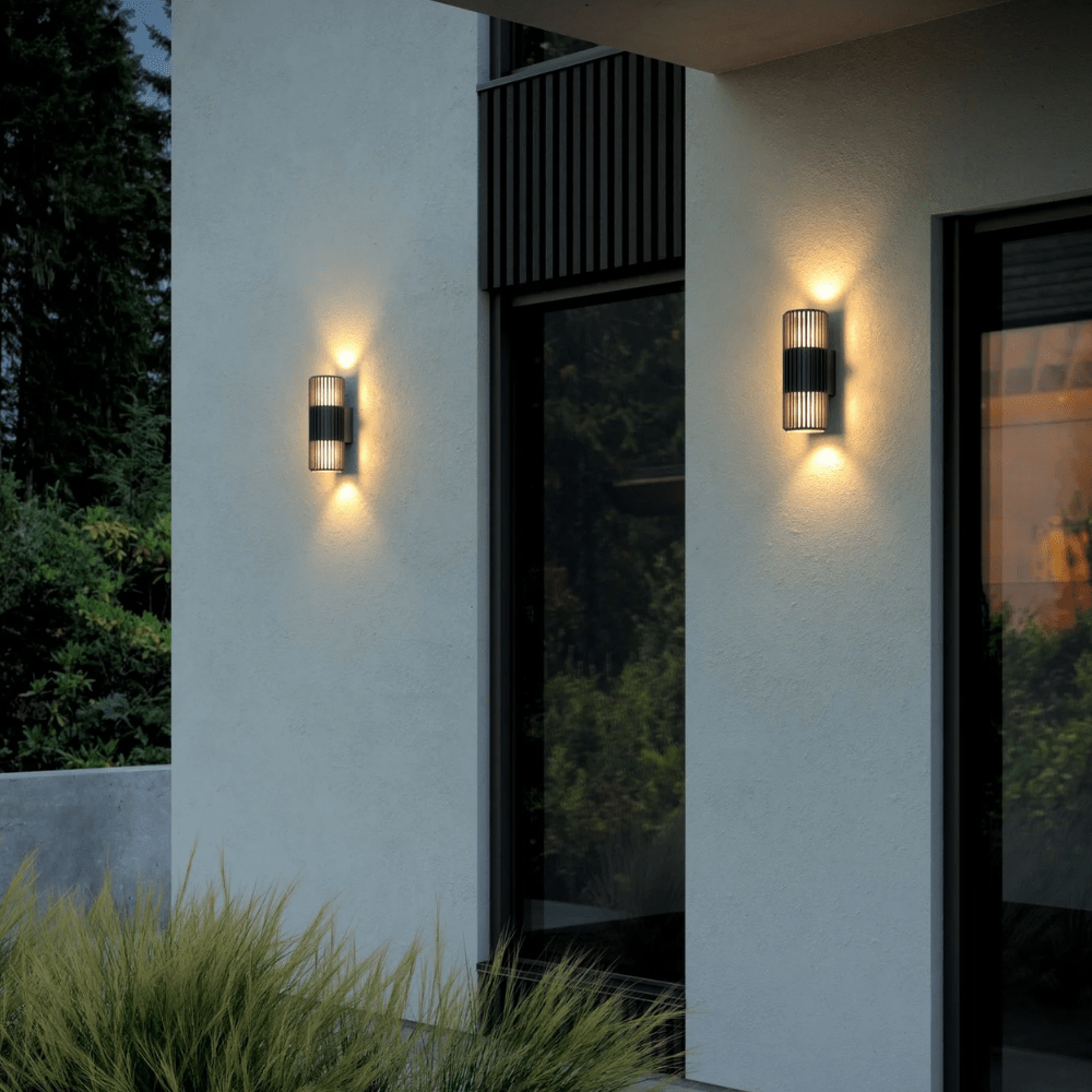 Exterior Wall Light Aludra Double Wall Light