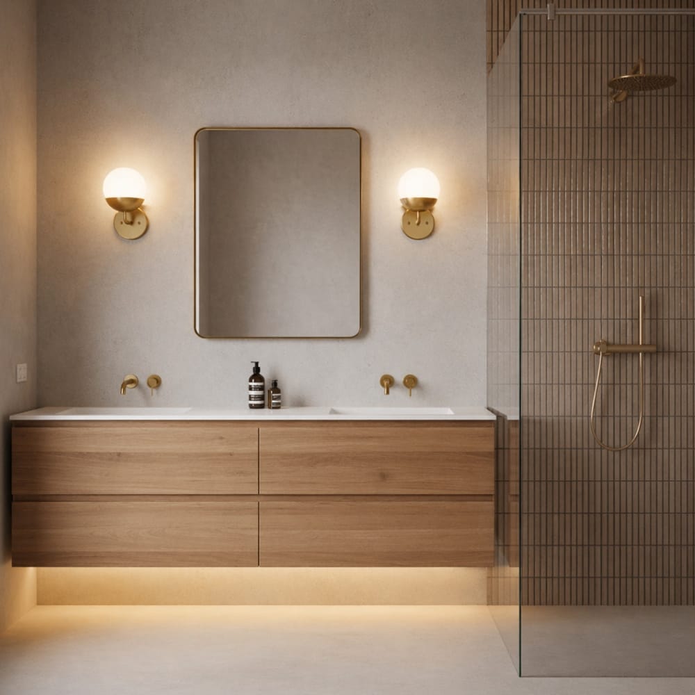 Interior Wall Light / Sconce Alvin 1 Light Wall Sconce