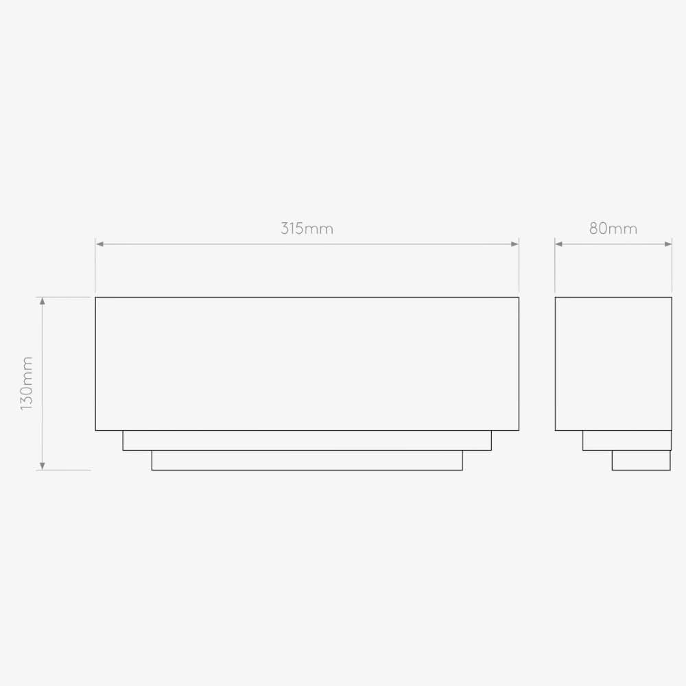 Interior Wall Light / Sconce Amalfi 315 Wall Light