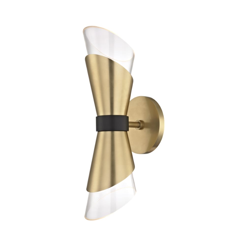 Interior Wall Light / Sconce Angie Wall Sconce - Aged Brass