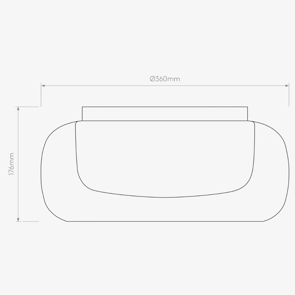 Interior Flush & Semi Flush Aquina Ceiling 360 Light