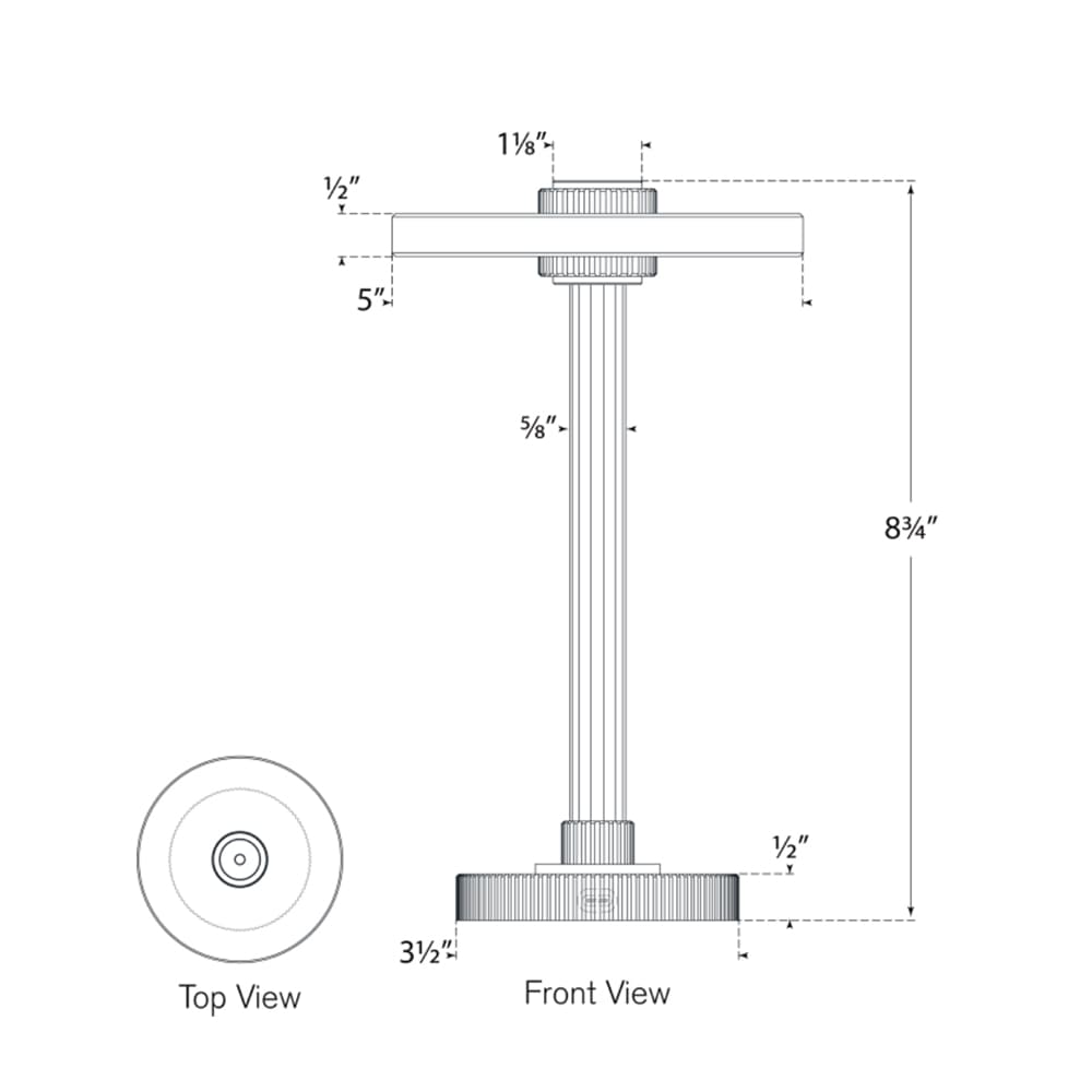 Aran 9" Rechargeable Accent Lamp