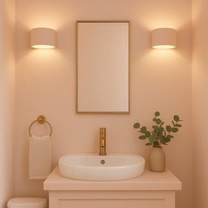 Interior Wall Light / Sconce Arc LED Plaster Wall Light