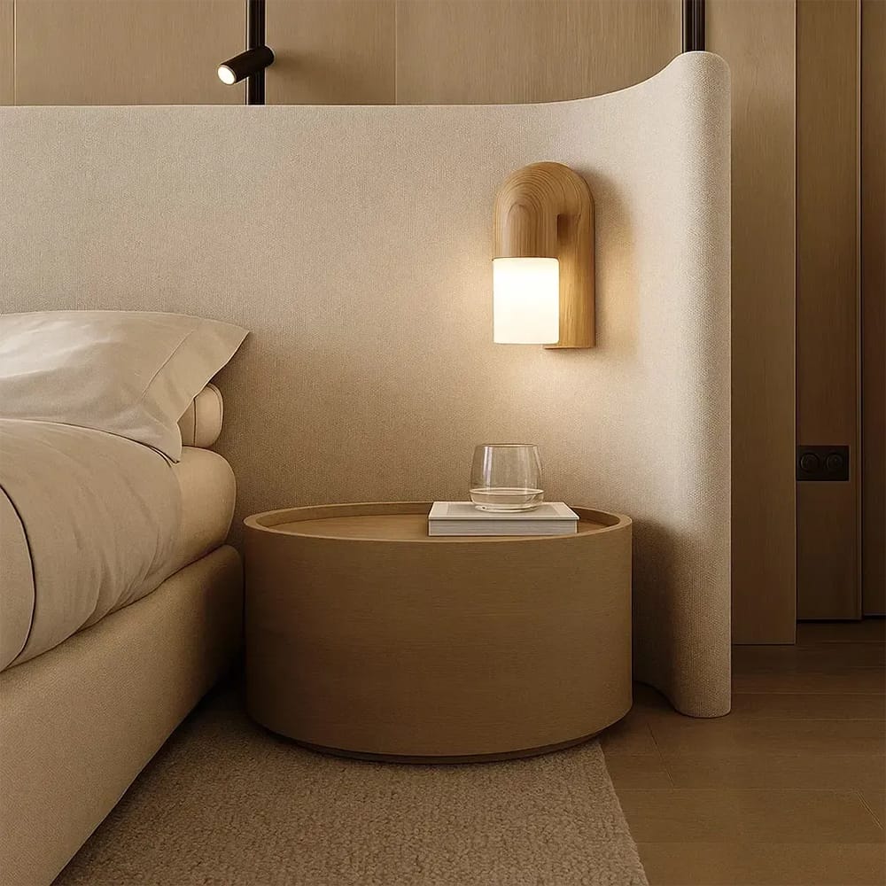 Interior Wall Light / Sconce Arch wood Indoor LED Wall Light