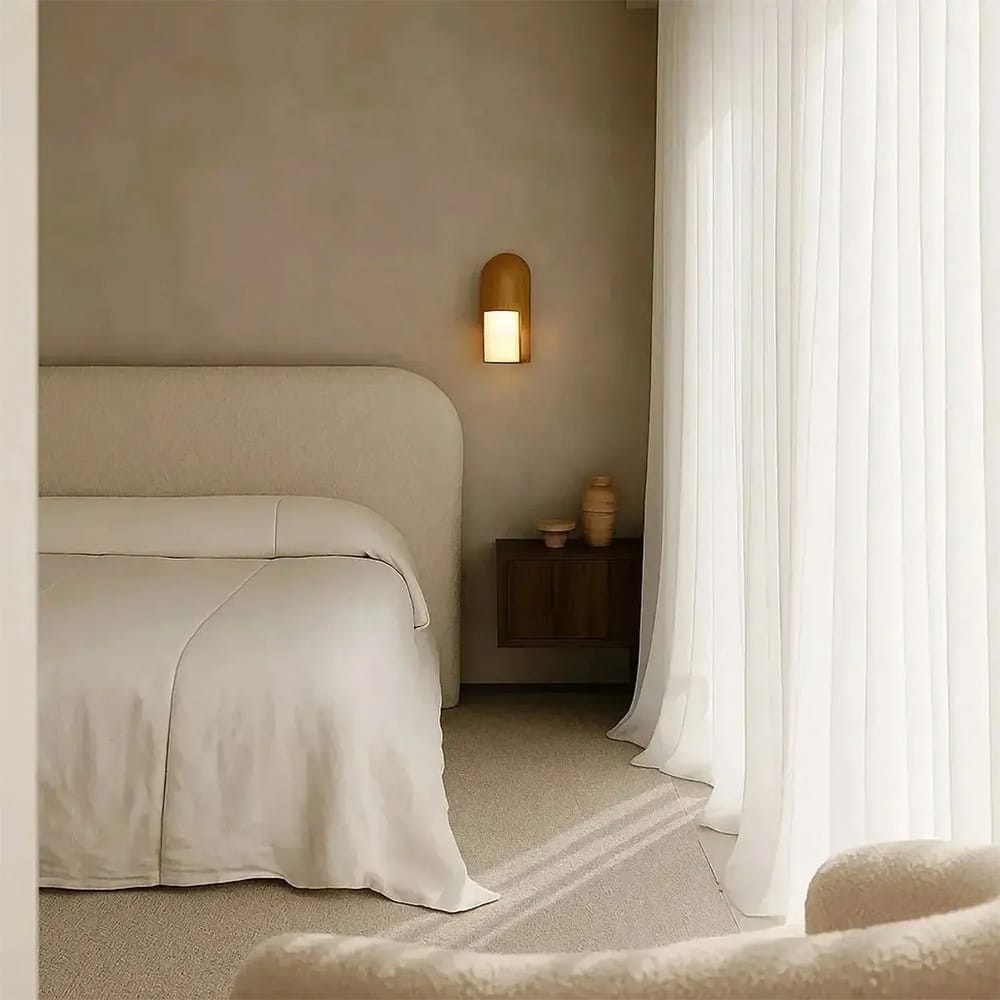 Interior Wall Light / Sconce Arch wood Indoor LED Wall Light