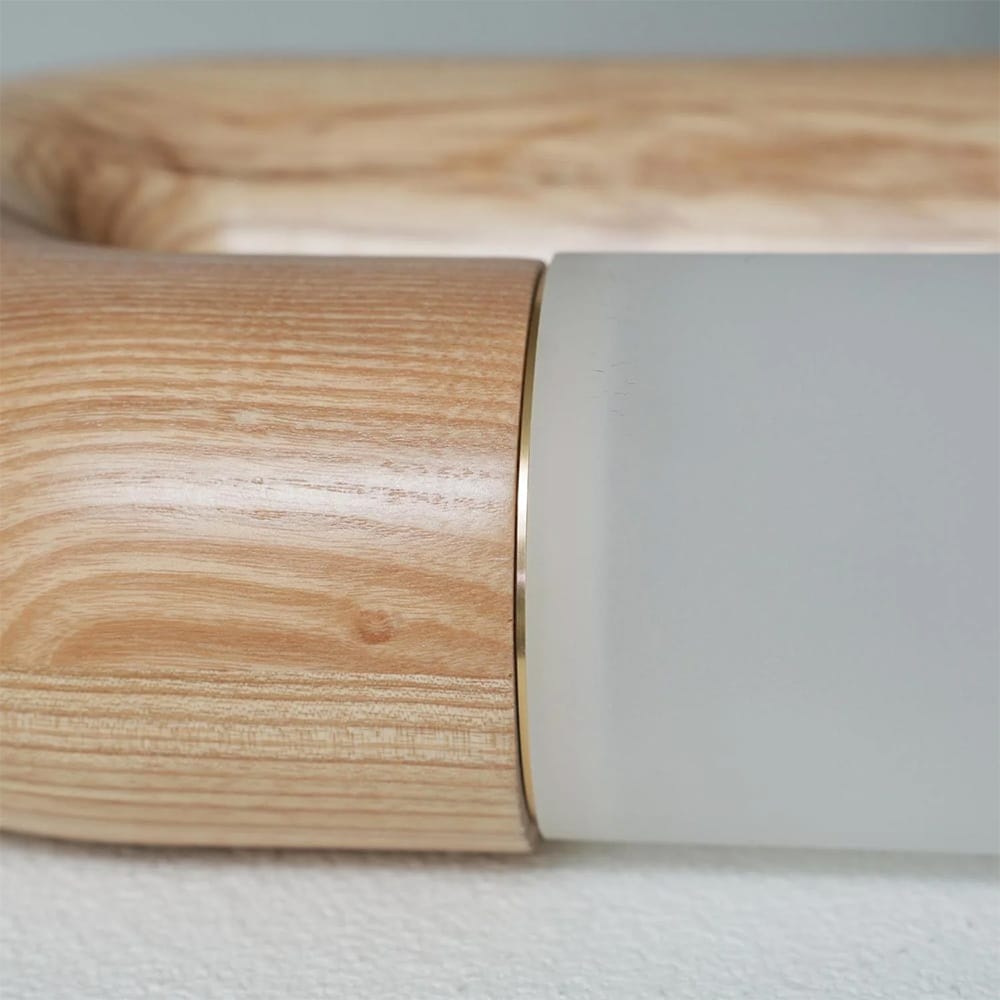 Table Lamps Arch Wood Touch Table Lamp