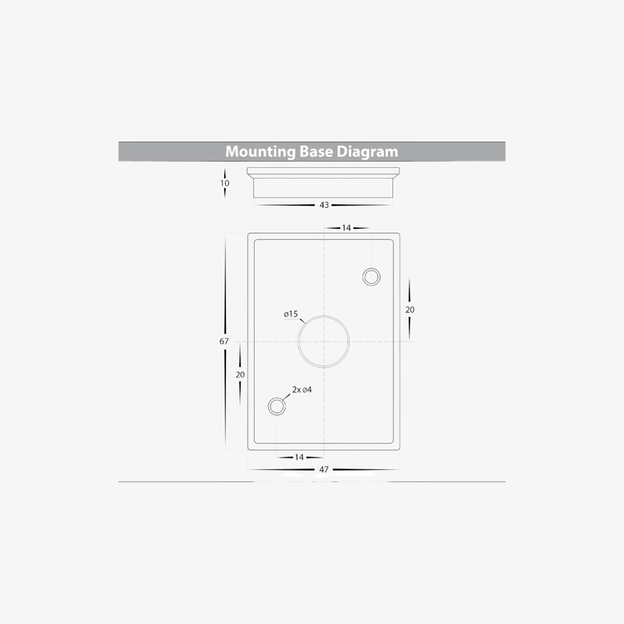 Aries Stainless Steel Up & Down Wall Light - Urban Lighting