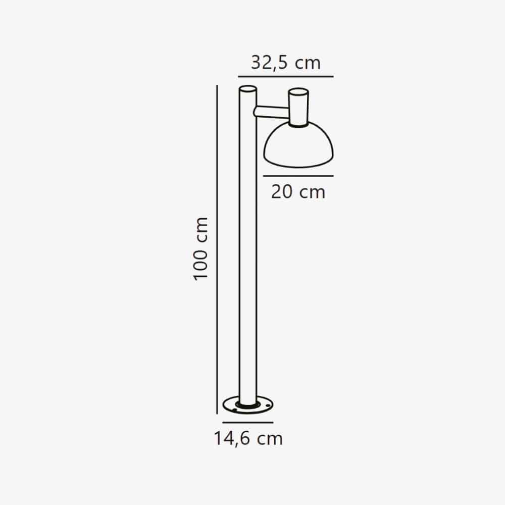 Bollards Arki 100 Bollard