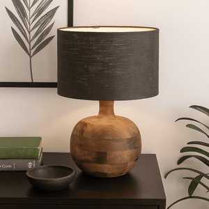 Table Lamps Arum Timber Table Lamp Base - Base Only