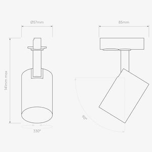 Track Lighting Ascoli Track Light