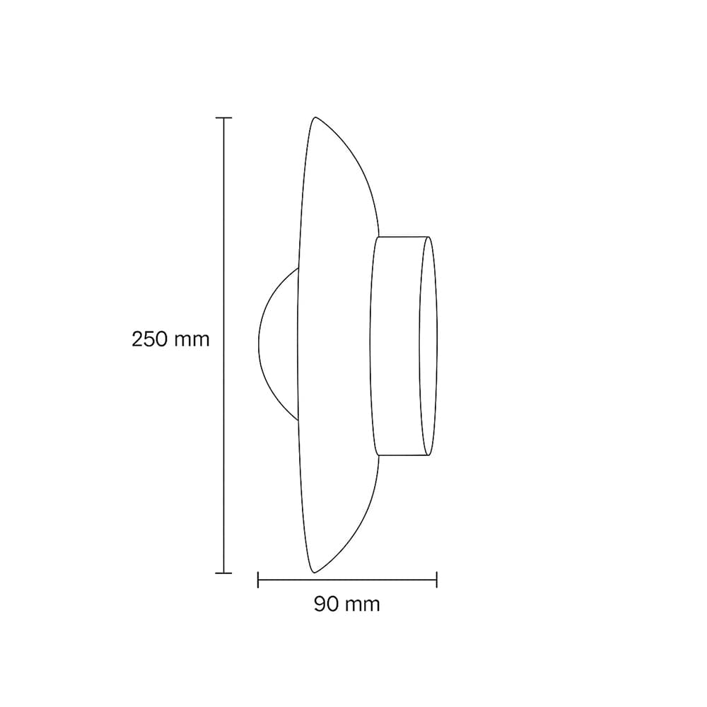 Interior Wall Light / Sconce Aska Natural Stone & Wood Wall Sconce