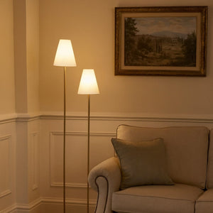 Floor Lamps Aspen Floor Lamp Antique Brass