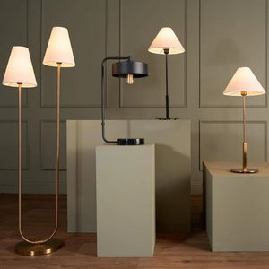 Floor Lamps Aspen Floor Lamp Antique Brass