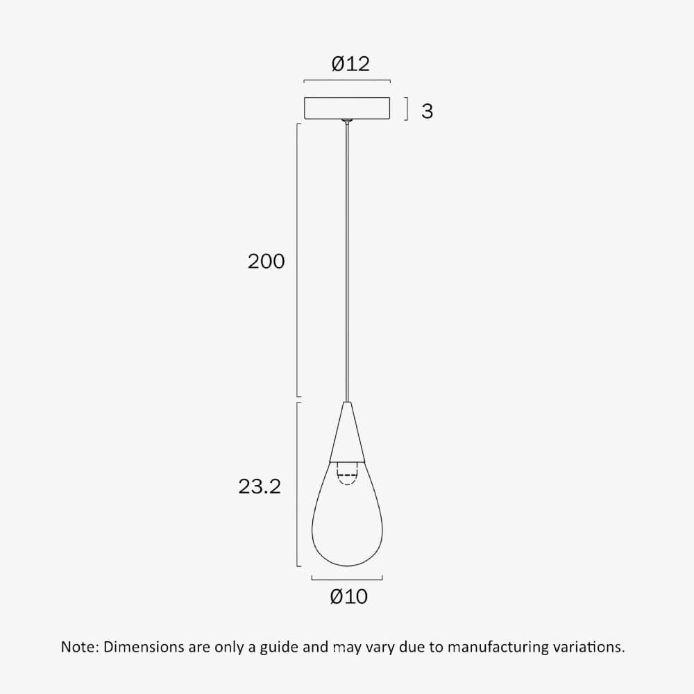 Interior Pendant Atico 1 Light Pendant